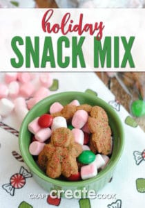 Holiday Snack Mix Recipe - Craft Create Cook