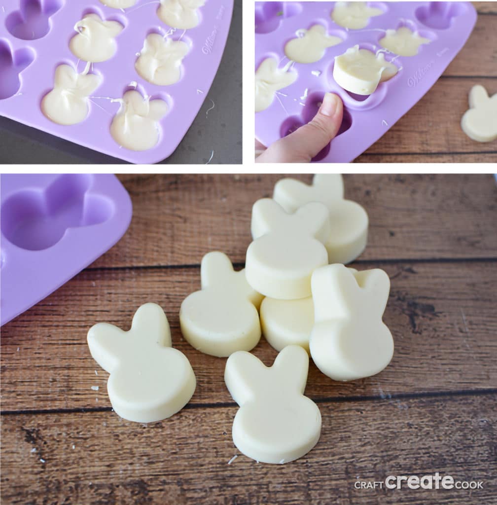 Craft Create Cook - White Chocolate Easter Bunny Treats - Craft Create Cook