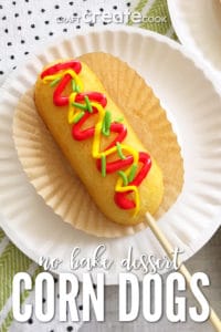 Dessert Corn Dogs on a Stick - Craft Create Cook