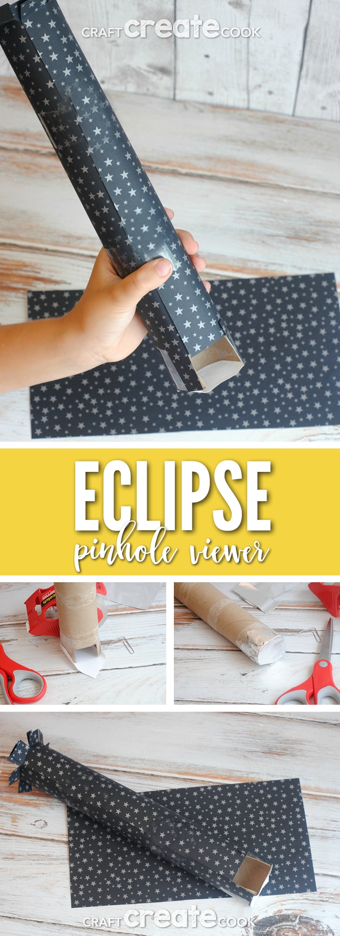 Diy Eclipse Pinhole Viewer Craft Create Cook 1557